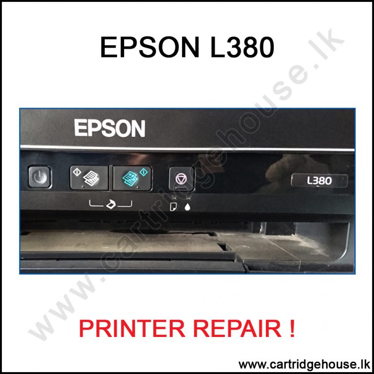 Epson L380 Printer Repair & Service CartridgeHouse.lk